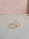 4 gold rings