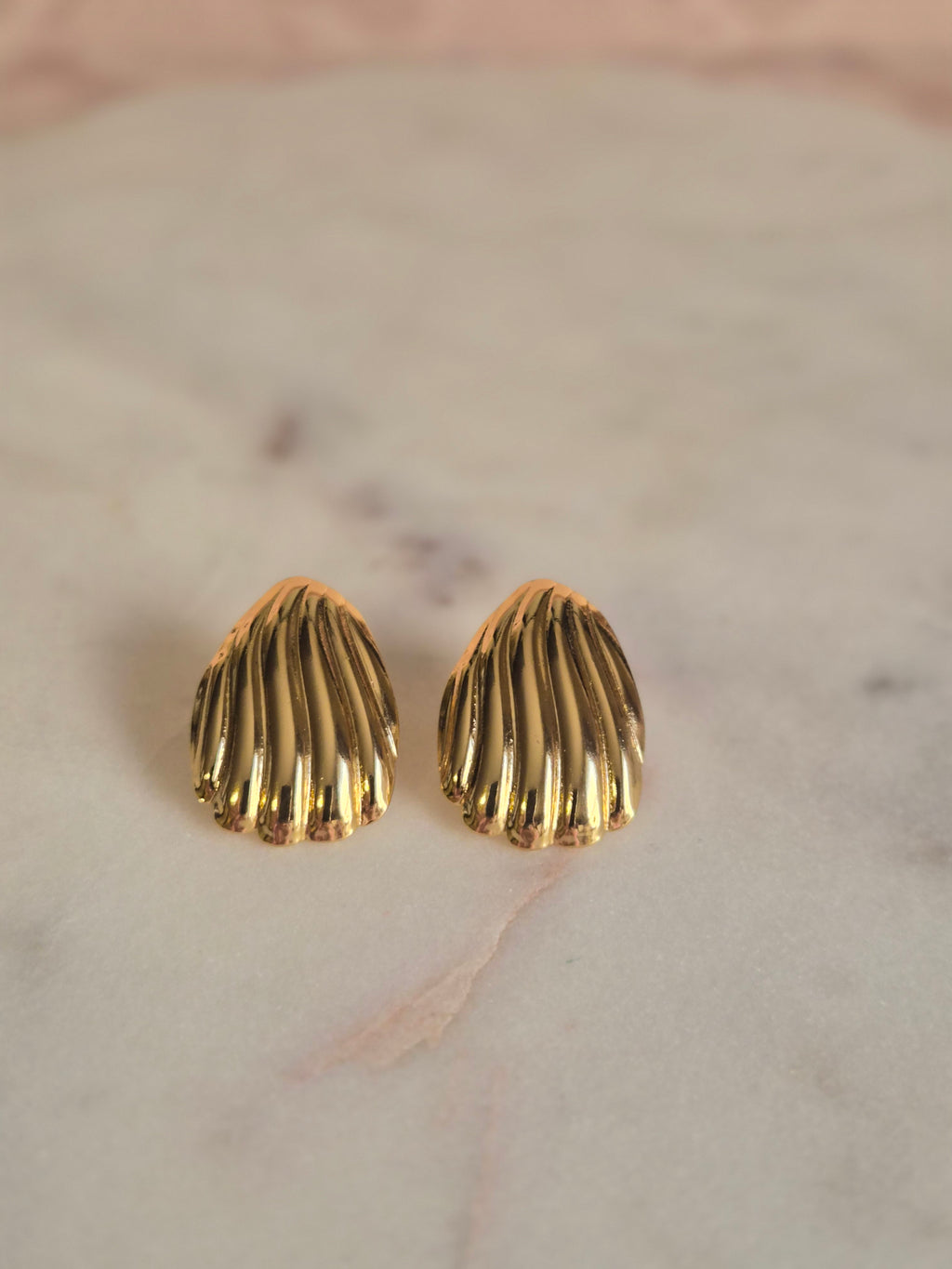 Chunky Gold Stud