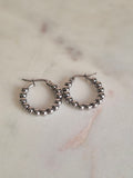 Silver Hoops