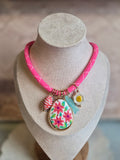 Pink Spring Necklace
