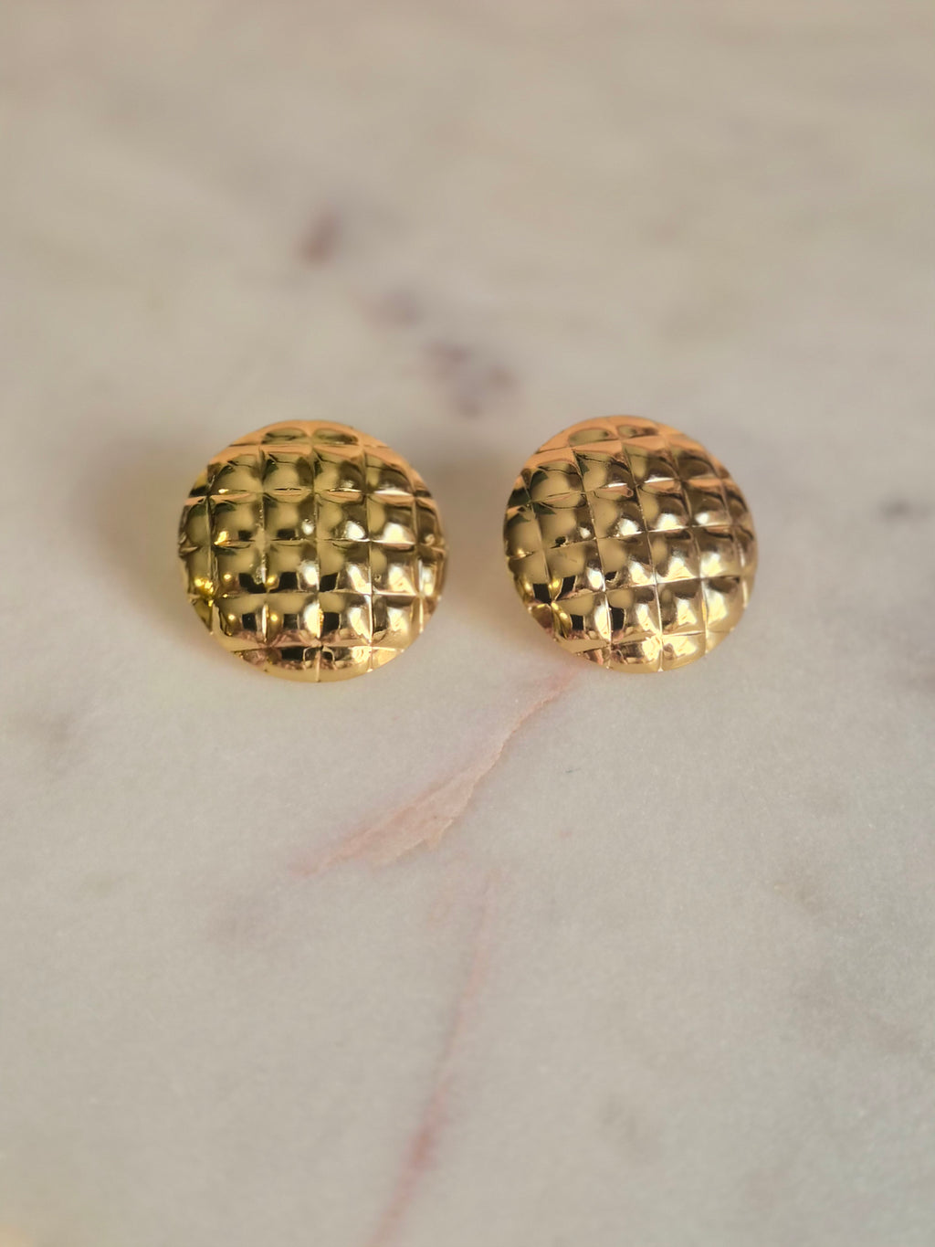 Chunky Gold Stud