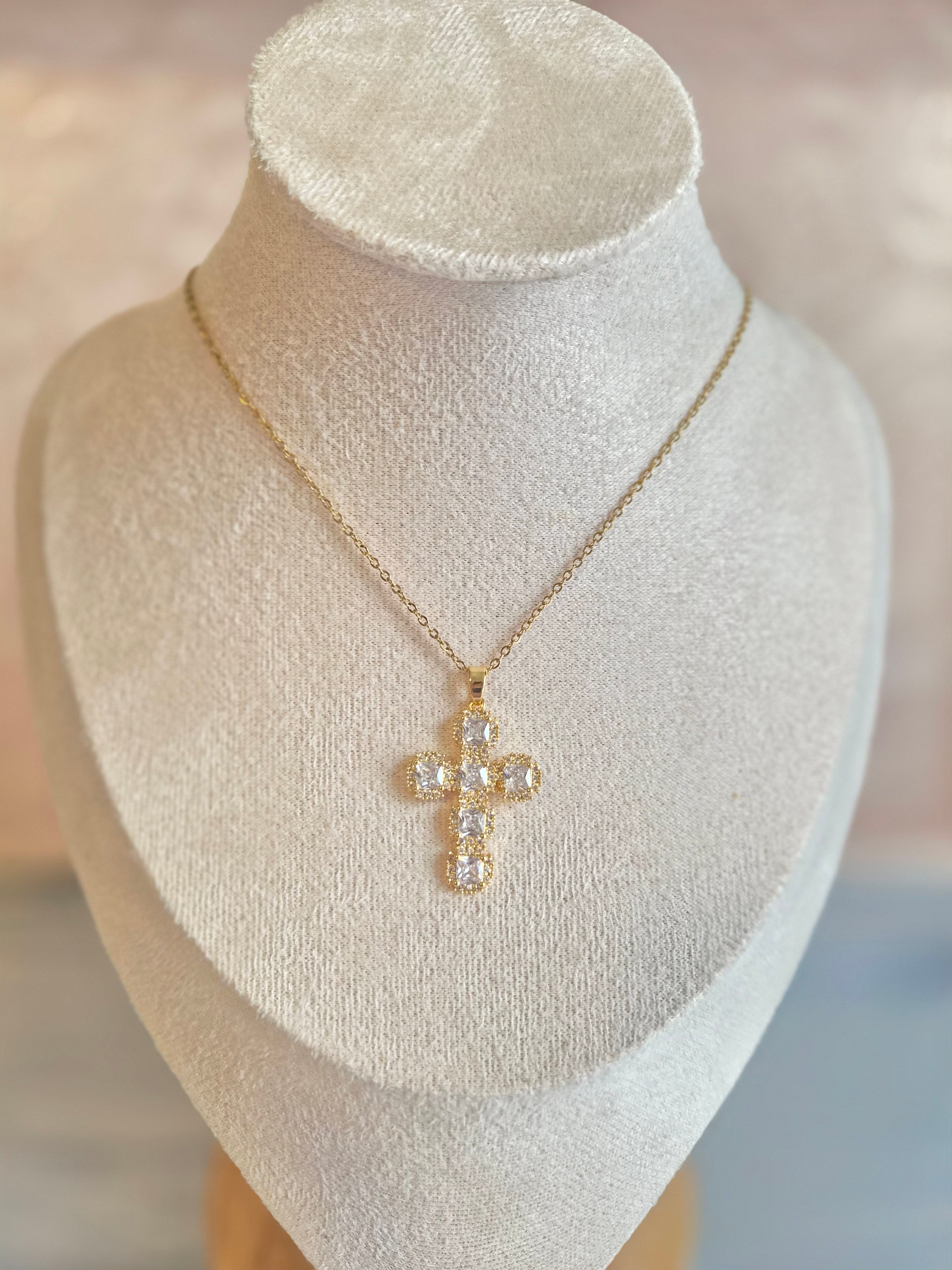 Cross Gold Necklace