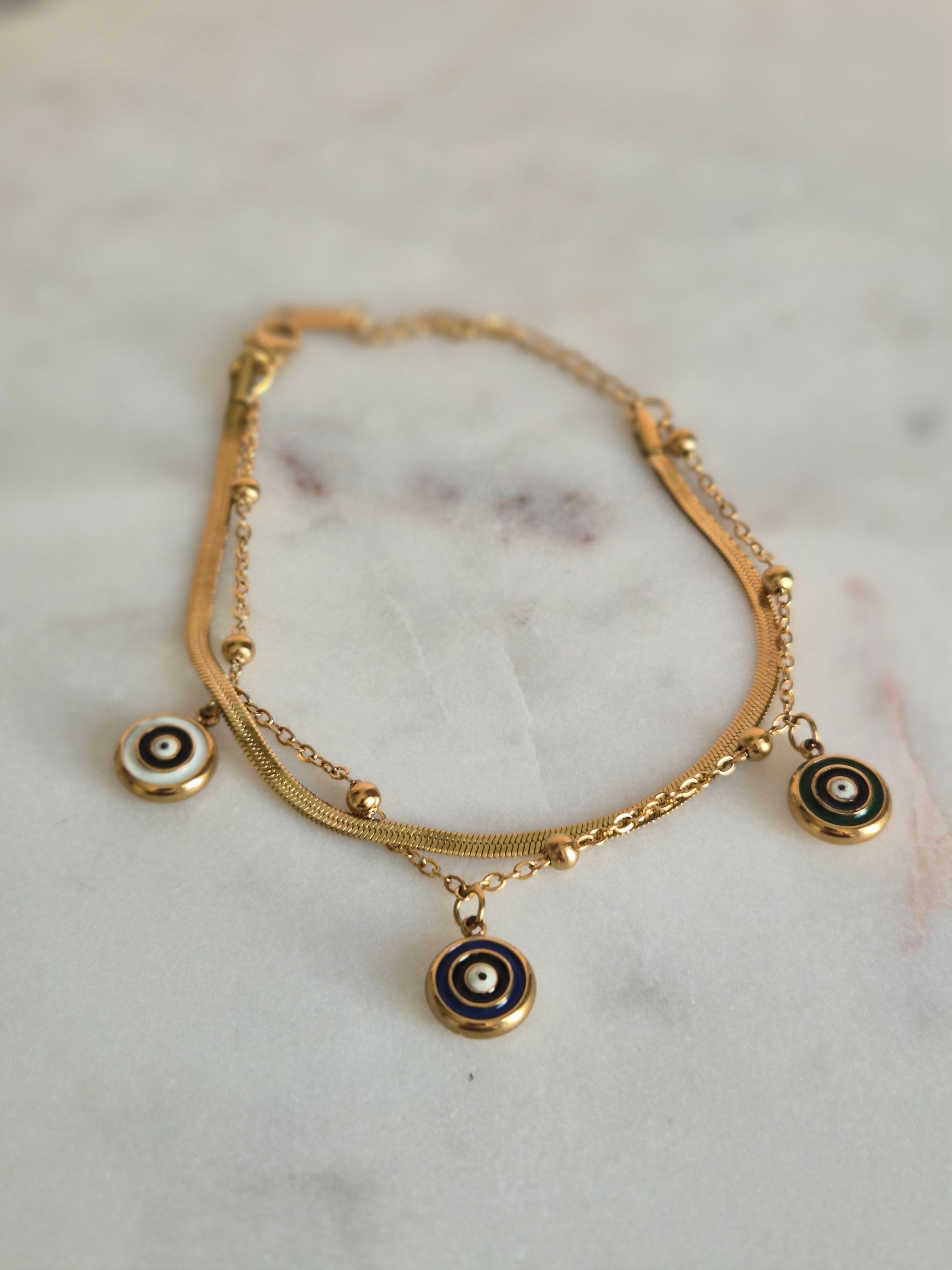 Evil Eye Charm Bracelet