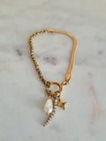 Gold Horn Bracelet