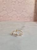 Flowers Gold Ring