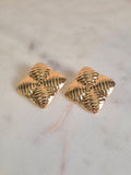 Chunky Gold Stud